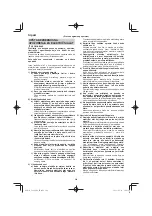 Preview for 206 page of HIKOKI C 1806DA Handling Instructions Manual