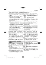 Preview for 219 page of HIKOKI C 1806DA Handling Instructions Manual