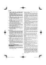 Preview for 290 page of HIKOKI C 3606DPA Handling Instructions Manual