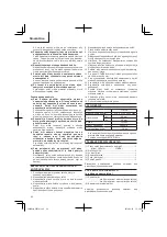 Preview for 62 page of HIKOKI C 7MFA Handling Instructions Manual