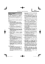 Preview for 11 page of HIKOKI CE 16SA Handling Instructions Manual