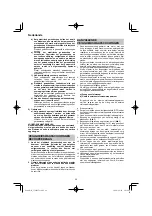 Preview for 26 page of HIKOKI CJ 90VAST2 Handling Instructions Manual