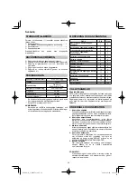 Preview for 42 page of HIKOKI CJ 90VAST2 Handling Instructions Manual