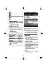 Preview for 46 page of HIKOKI CJ 90VAST2 Handling Instructions Manual