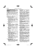 Preview for 52 page of HIKOKI CJ 90VAST2 Handling Instructions Manual