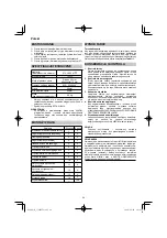 Preview for 64 page of HIKOKI CJ 90VAST2 Handling Instructions Manual