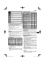 Preview for 73 page of HIKOKI CJ 90VAST2 Handling Instructions Manual