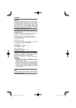 Preview for 82 page of HIKOKI CJ 90VAST2 Handling Instructions Manual