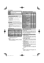 Preview for 86 page of HIKOKI CJ 90VAST2 Handling Instructions Manual