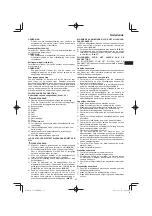 Preview for 53 page of HIKOKI CS 33EDP Handling Instructions Manual