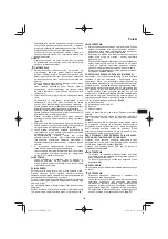 Preview for 125 page of HIKOKI CS 33EDP Handling Instructions Manual