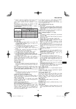 Preview for 169 page of HIKOKI CS 33EDP Handling Instructions Manual