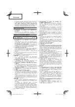 Preview for 26 page of HIKOKI DB 3DL2 Handling Instructions Manual