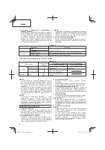 Preview for 34 page of HIKOKI DB 3DL2 Handling Instructions Manual