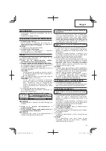 Preview for 39 page of HIKOKI DB 3DL2 Handling Instructions Manual