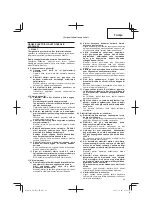 Preview for 49 page of HIKOKI DB 3DL2 Handling Instructions Manual