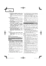 Preview for 50 page of HIKOKI DB 3DL2 Handling Instructions Manual