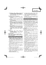 Preview for 63 page of HIKOKI DB 3DL2 Handling Instructions Manual