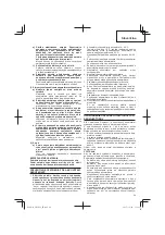 Preview for 69 page of HIKOKI DB 3DL2 Handling Instructions Manual