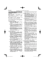 Preview for 8 page of HIKOKI DH 24PMH Handling Instructions Manual