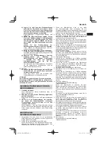 Preview for 9 page of HIKOKI DH 24PMH Handling Instructions Manual