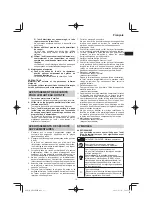 Preview for 13 page of HIKOKI DH 24PMH Handling Instructions Manual