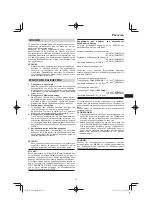 Preview for 51 page of HIKOKI DH 24PMH Handling Instructions Manual