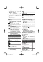 Preview for 54 page of HIKOKI DH 24PMH Handling Instructions Manual