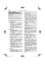 Preview for 56 page of HIKOKI DH 24PMH Handling Instructions Manual