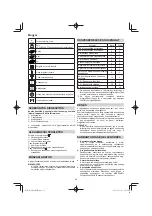 Preview for 58 page of HIKOKI DH 24PMH Handling Instructions Manual