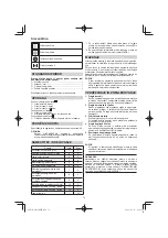 Preview for 74 page of HIKOKI DH 24PMH Handling Instructions Manual