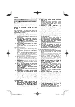 Preview for 84 page of HIKOKI DH 24PMH Handling Instructions Manual