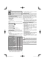 Preview for 90 page of HIKOKI DH 24PMH Handling Instructions Manual