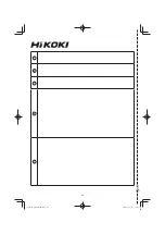 Preview for 96 page of HIKOKI DH 24PMH Handling Instructions Manual