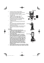 Preview for 23 page of HIKOKI DH 26PMC Handling Instructions Manual