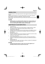 Preview for 29 page of HIKOKI DH 26PMC Handling Instructions Manual