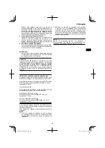 Preview for 29 page of HIKOKI DH 28PC Handling Instructions Manual