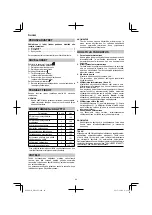 Preview for 44 page of HIKOKI DH 28PC Handling Instructions Manual