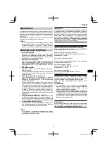 Preview for 53 page of HIKOKI DH 28PC Handling Instructions Manual