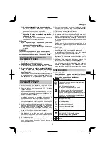 Preview for 55 page of HIKOKI DH 28PC Handling Instructions Manual