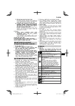 Preview for 59 page of HIKOKI DH 28PC Handling Instructions Manual