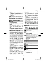 Preview for 63 page of HIKOKI DH 28PC Handling Instructions Manual