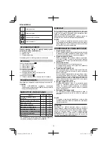 Preview for 72 page of HIKOKI DH 28PC Handling Instructions Manual