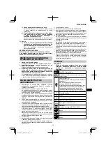 Preview for 75 page of HIKOKI DH 28PC Handling Instructions Manual