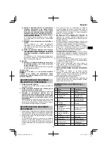 Preview for 29 page of HIKOKI DH 40MC Handling Instructions Manual