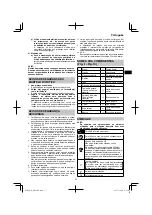 Preview for 33 page of HIKOKI DH 40MC Handling Instructions Manual