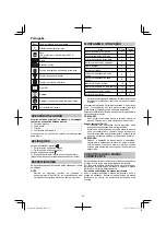 Preview for 34 page of HIKOKI DH 40MC Handling Instructions Manual