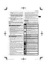 Preview for 13 page of HIKOKI DH 45ME Handling Instructions Manual