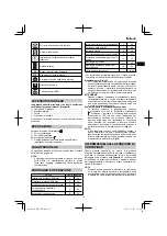 Preview for 19 page of HIKOKI DH 45ME Handling Instructions Manual