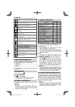 Preview for 24 page of HIKOKI DH 45ME Handling Instructions Manual